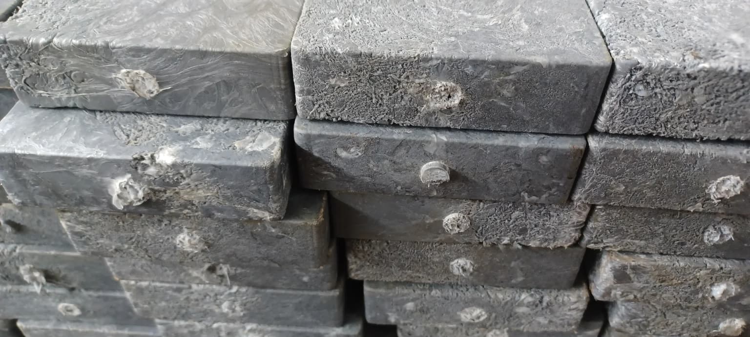 Recycled plastic lumber, boards and profiles