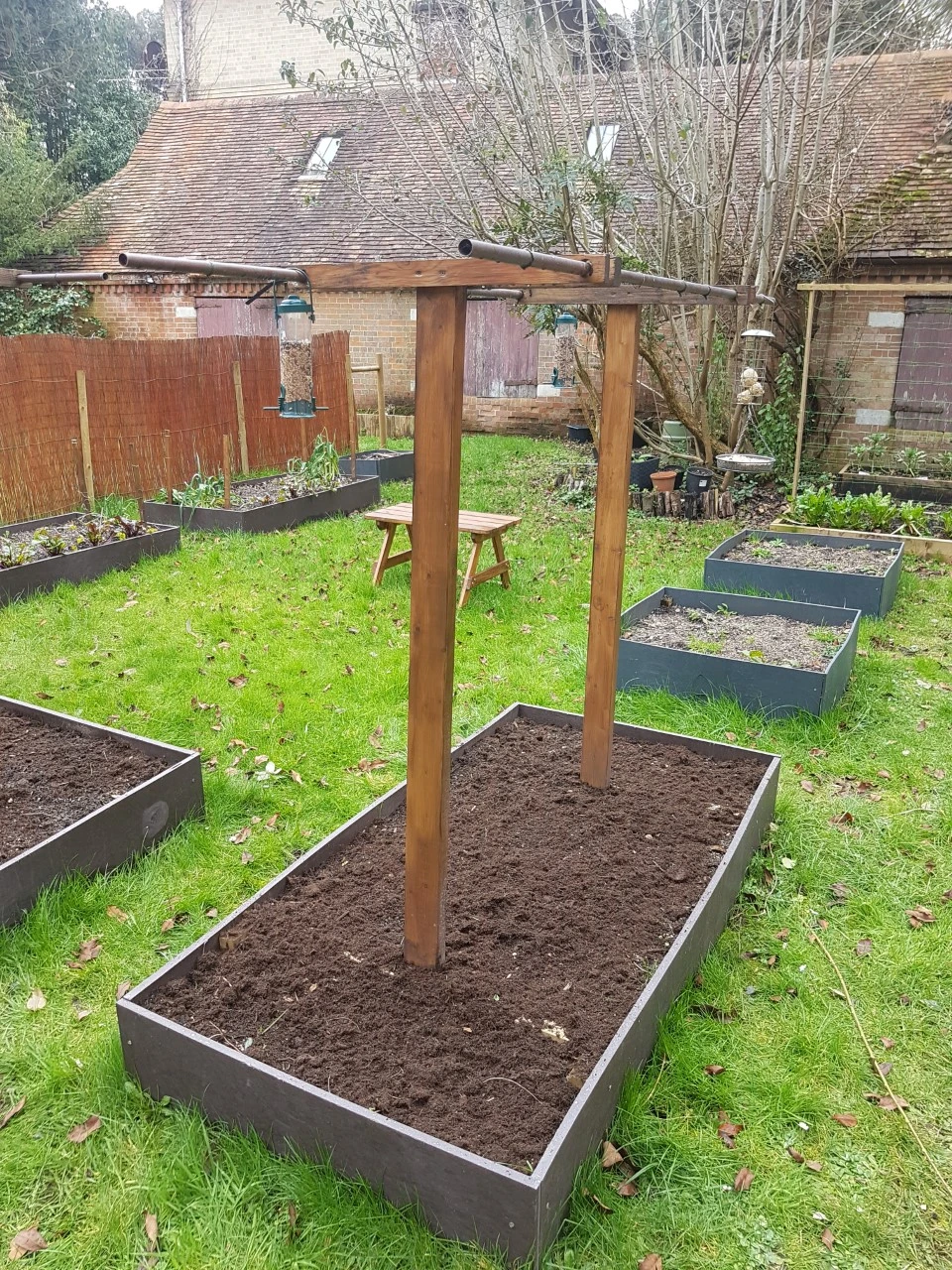 Modular garden bed empty Ezotrade